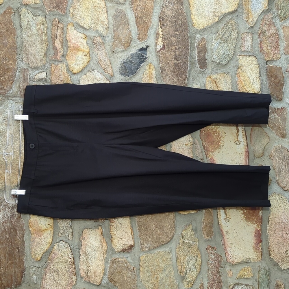 J.Jill linen stretch black pants
